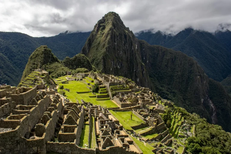 Machu Picchu Peru travel destination with Andes panorama
