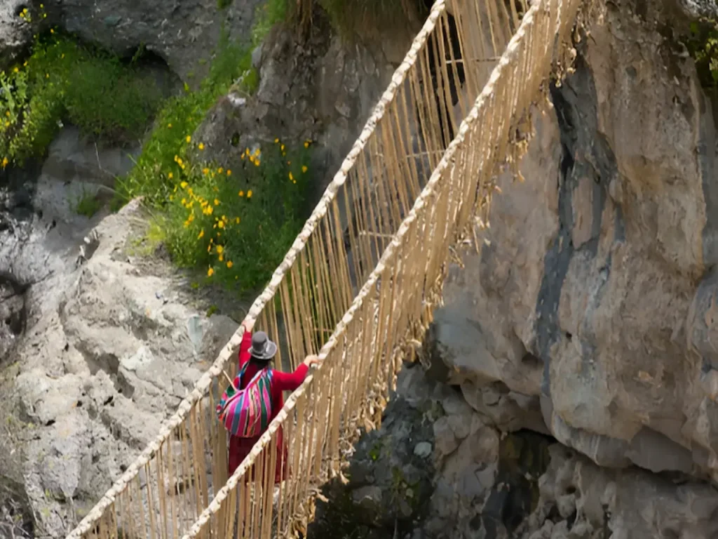 Qeswachaka full day tour Cusco Peru Inca rope bridge experience