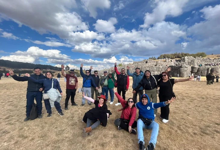 Cusco city tour Peru visiting Sacsayhuaman Qenqo Puca Pucara and Tambomachay Inca sites